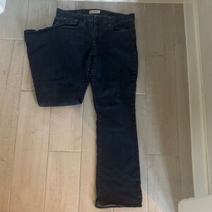 Women's Dark Blue Denim Jeans